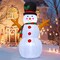 GOOSH 5 FT Christmas Inflatable Decoration Snowman with Branch Hand and Built-in LEDs